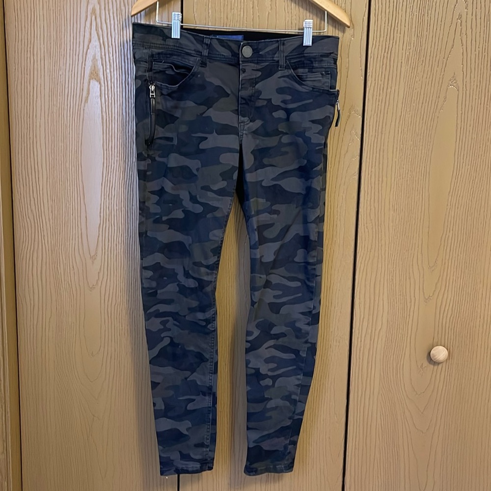 Democracy “Ab” Solution Skinny Ankle Zipper Side Pocket Size 8